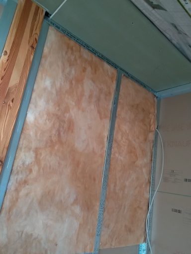 Dämmplattem in Trockenbauwand