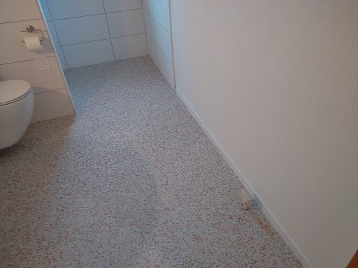 Steinteppich im Bad