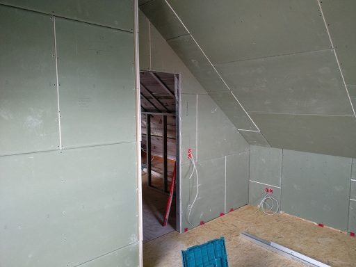 Dachausbau mit GKFI Platten